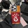 G-Galatasaray 1905 Handyhülle Für iPhone17, 16,15,14,13,12 Pro Max Schwarz Candy Matt Stoßfeste Hülle