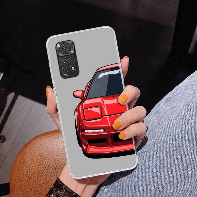 JDM Sports Cars Male Men Phnoe Case for Phnoe Case for Xiaomi Redmi Note 15 14 14S 13 Pro Plus 12 12S 11S 11E 10S 10 11T 5G Uniq