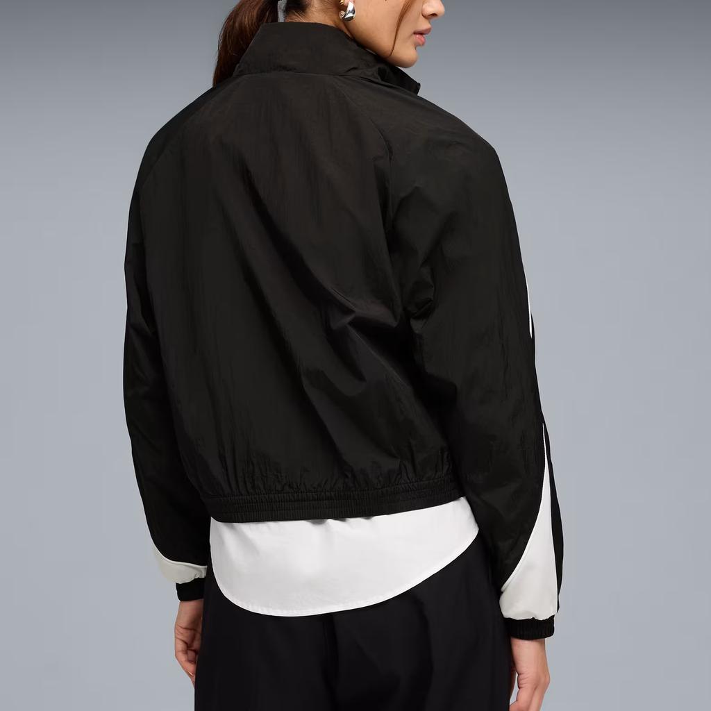 Puma Fz Sports Casual Woven Short Breathable Windproof Loose Jacket Women Jackets 694101-01
