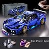 Carro esportivo de blocos de montar 1:14 carro de brinquedo RC, brinquedo de blocos de construção presente de aniversário, modelo de carro esportivo, presente DIY para crianças