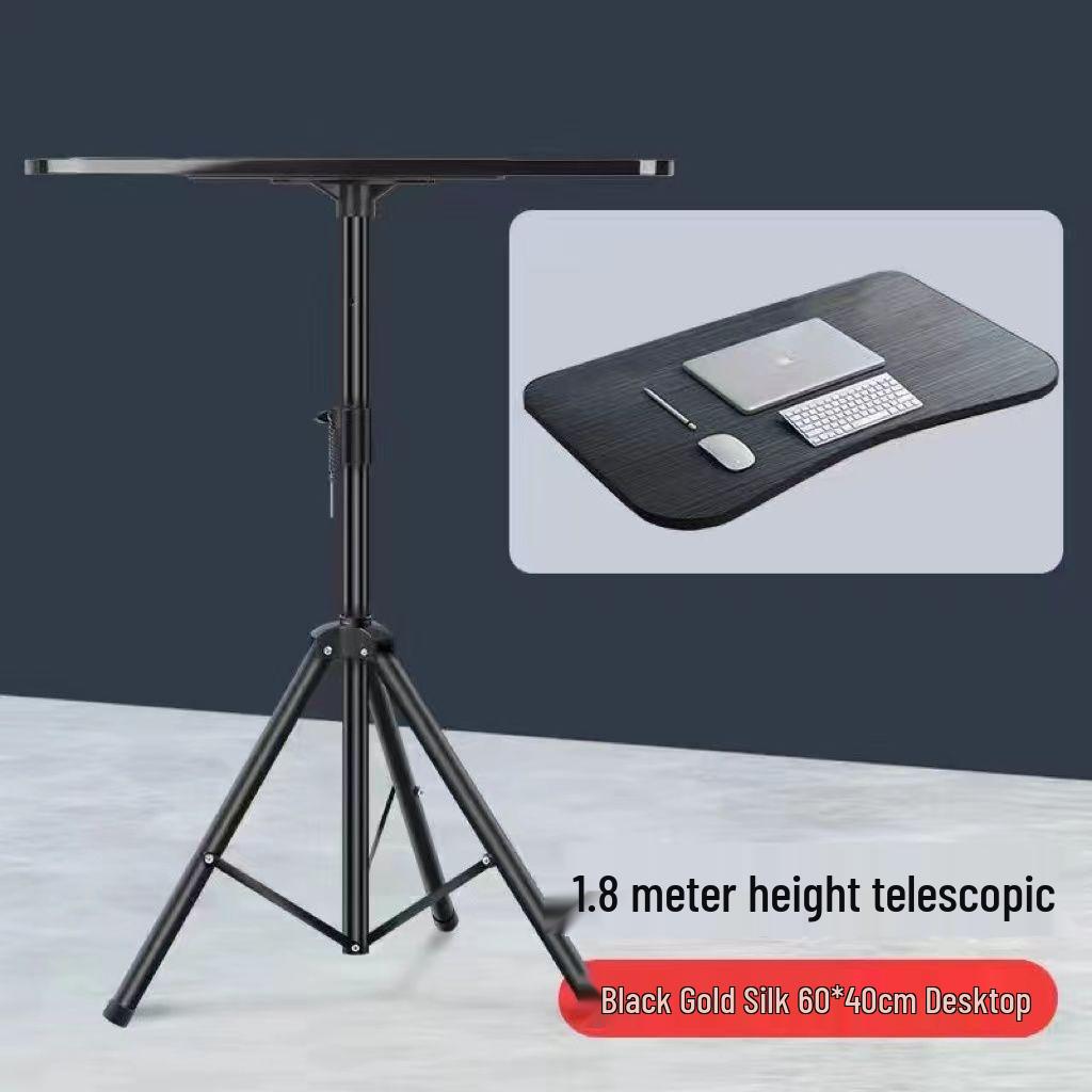 Portable Foldable Laptop Stand & Desk Riser for Office, Desktop, or Streaming