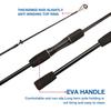 1.65M 1.8M 2.1M Ultralight Fishing Rod M Fishing Rod Carbon Hard Adjustable Insertion Lure Rod