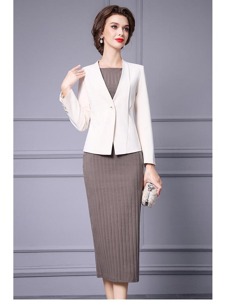 Zhili Damen Slim Schwarzer Anzugjacke - Elegant, Stilvoll Frühjahr 2025 Mode