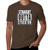 Straight Outta Stockton T-Shirt cute tops customs mens t shirts
