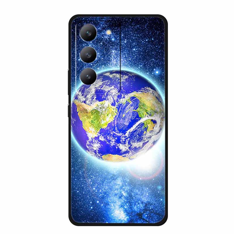 For Redmi 15 Phone Case Fashion Pictures Black Silicone TPU Soft Back Cover Case For Xiaomi Redmi 15 4G 5G Case Redmi15 Bag 6.9"