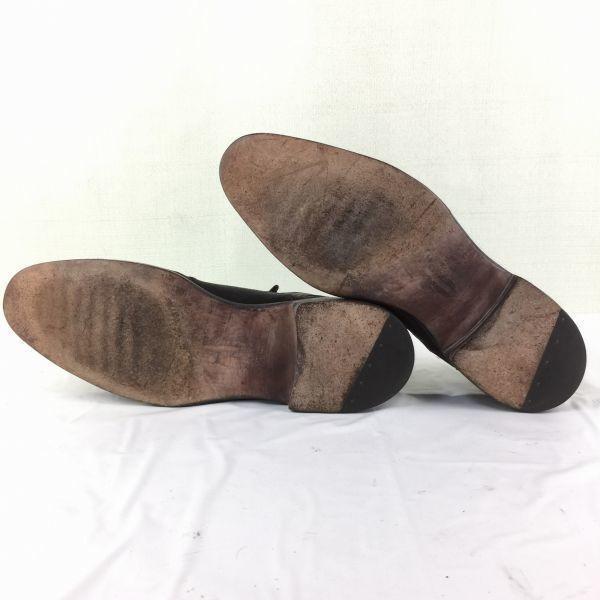 80s-90s Vintage Frye Wingtip Shoes Size 10.5D 28.0-28.5 Brown Men’s(USED)