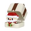Christmas Gift Box, Cartoon Dolls, Small ParticleBuilding Block Toys