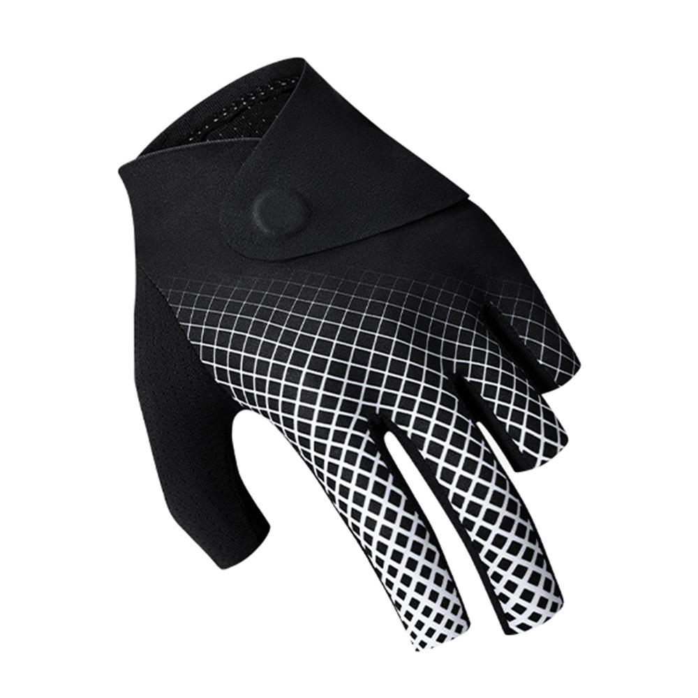 Non Slip Half Fingers Glove Elastic Billiard Training Gloves Billiards Glove  Fitness Accessories