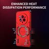KEYSION Hollow Heat Dissipation Case for Realme 14 Pro+ 5G Magnetic Cooling Shockproof Phone Cover for OPPO Realme 14T 5G 14 5G
