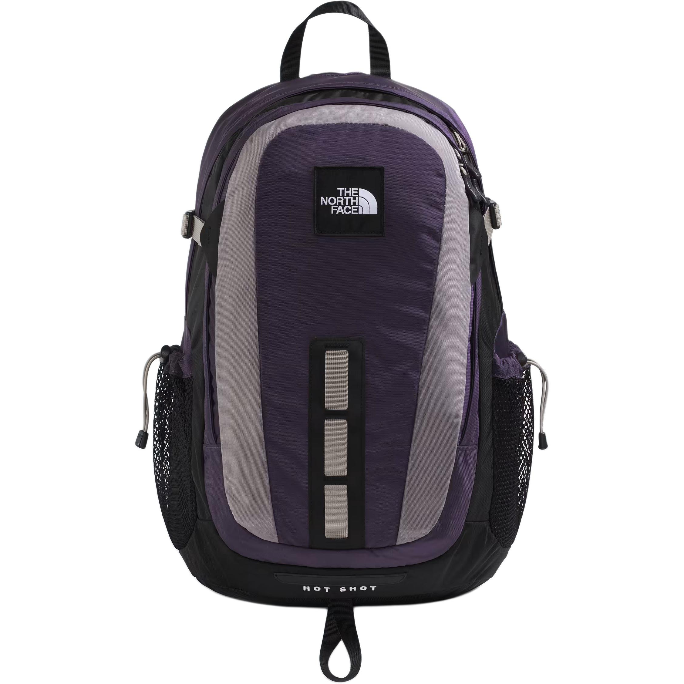 The North Face 30L Hot Shot SE Versatile Simple Nylon Backpack Unisex Backpack Gray NF0A3KYJMUC Gray