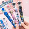 10 Farben Ausziehbarer Stift - Gemischte Drucktyp Mehrfarbige Stifte zum Schreiben, Schulbedarf