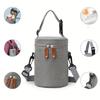 1pcs Bucket Bag Insulation Polyester Cooling Bag Portable Bottle Large Capacity Bag Water Splash Bag