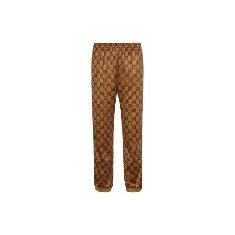 GUCCI GG Technical Jersey Jogging Pant Brown 523489-X9V35-2035