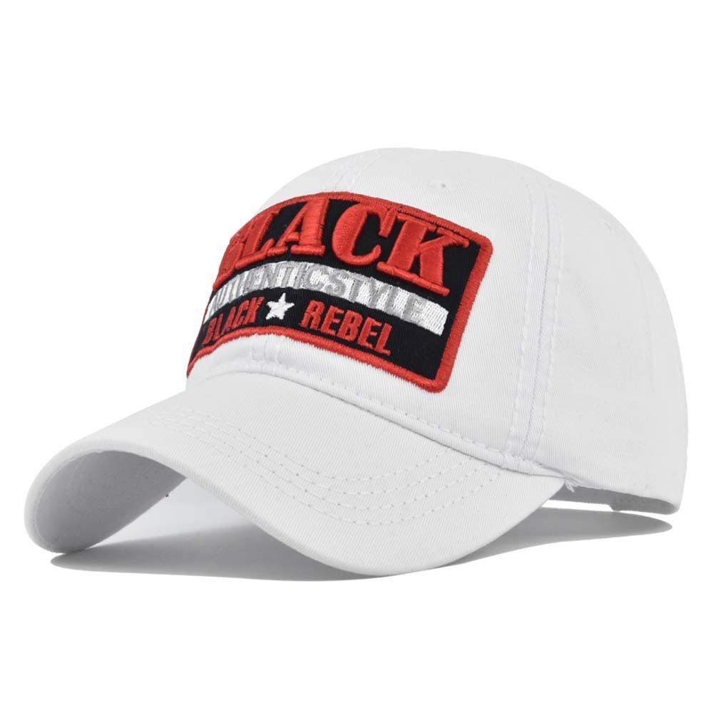 Cap Embroidered Peaked Animal Pattern Baseball Hat Sun Protection Breathable