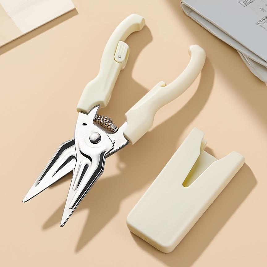 

Kitchen cutting chicken bones, fish bones, chicken and duck scissors, food cutting multifunctional magnetic suction белый