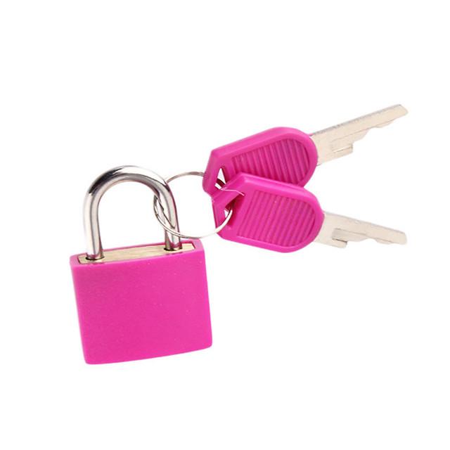 Colorful Copper Core Padlock for Suitcases, Bags, Cabinets, Dorms, and Travel