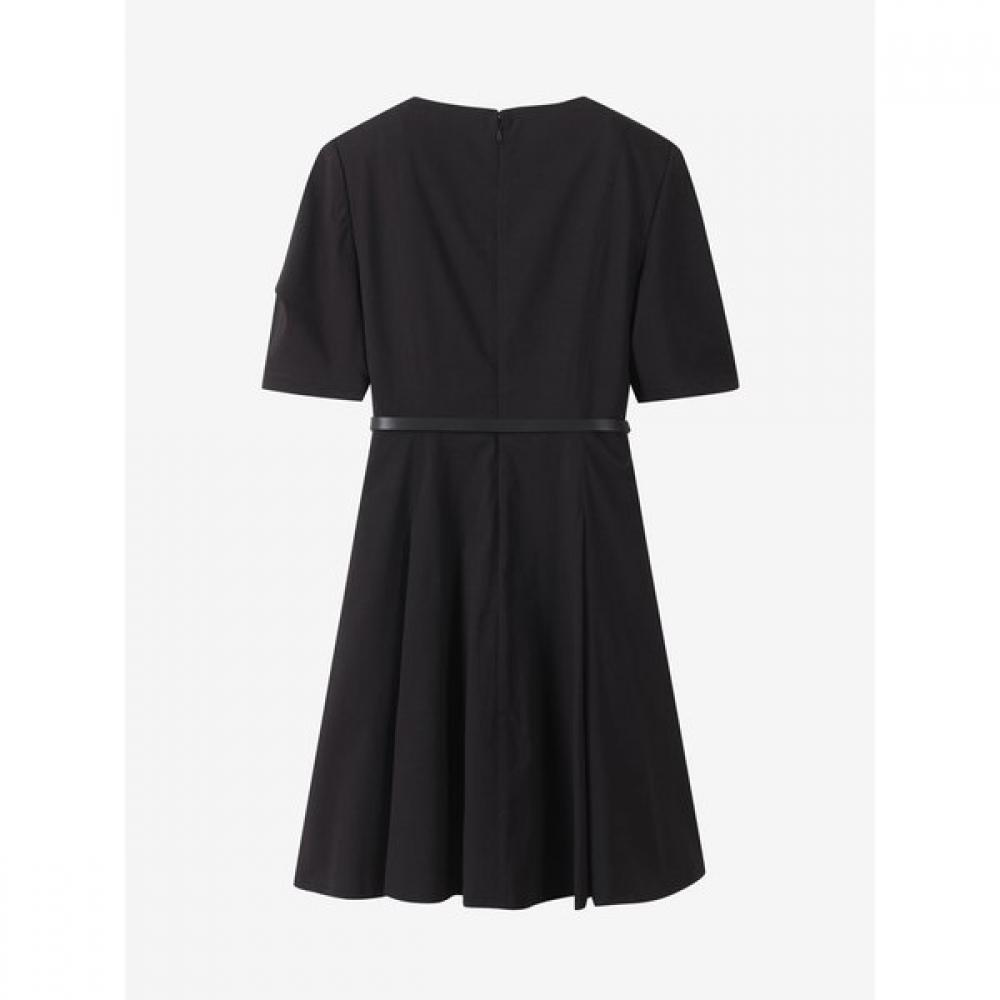 Cc Collect Tuck Panel Flare Mini Dress C252mse036