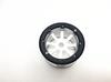 RC Car 2.2-inch Internal Beadlock Wheel Hubs, Internal Beadlock Wheels, #15 (4-Pack, Silver)