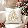 Embroidery Plushie Pillow Case 45x45cm Cushion Cover New Throw Pillow Cover  Christmas Decor