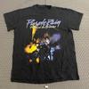 Prince and the Revolution Purple Rain Black Graphic T-Shirt Size Estimated M Unisex T-Shirt