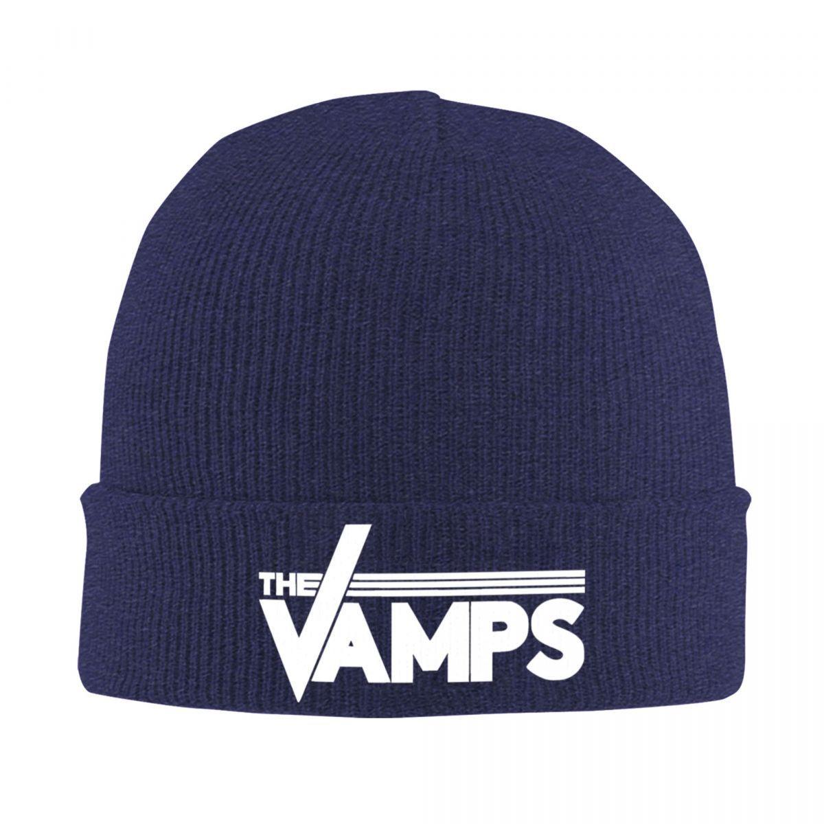 

The Vamps British Band Hat Autumn Winter Beanie Street Pop Rock Tour Cap Unisex Women Acrylic Knitted Caps