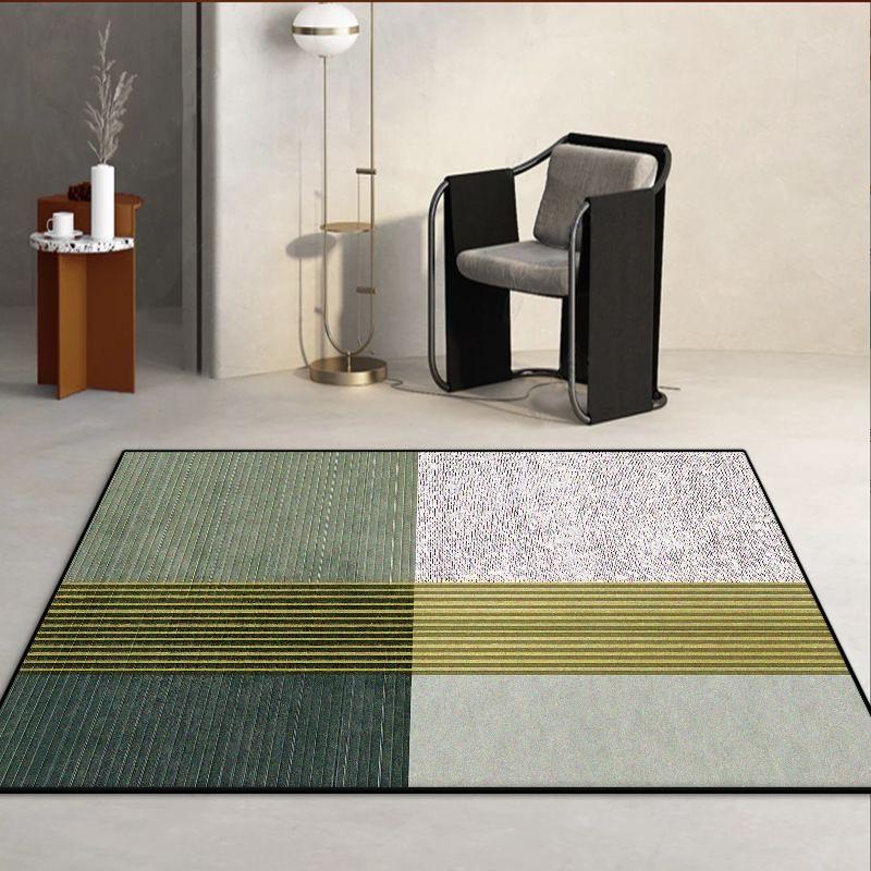 Nordic Geometric Large Carpets Living Room Modern Decoration Bedroom Bedside Fluffy Soft Rug Bedroom Non-slip Washable Mat Floor