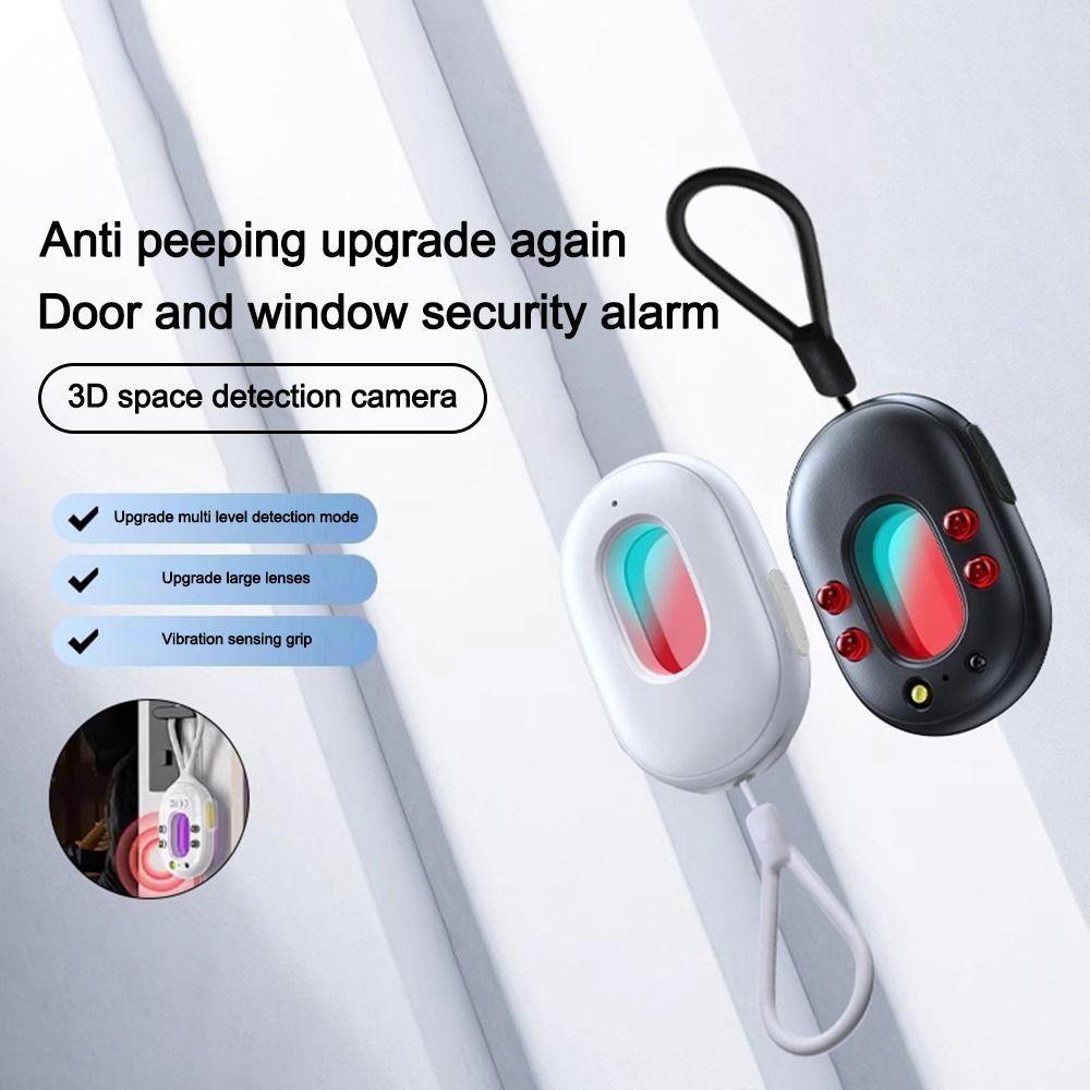 Intelligent Camera Signal Detector Sound and Light Alarm Detect Anti-Peeping Gadget