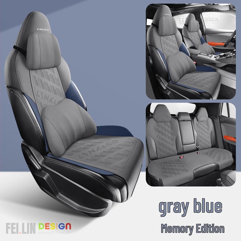 Lynk 01 Model 2024 2.0TD Voorwielaandrijving Suède Zadelonderlegger Universeel Stoelkussen