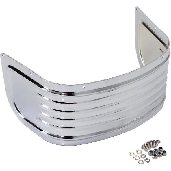 

Chrome Front Fender Skirt Trim for Harley Touring Ultra Classic Electra Glide Street Road King Tri Glide 2014-2023