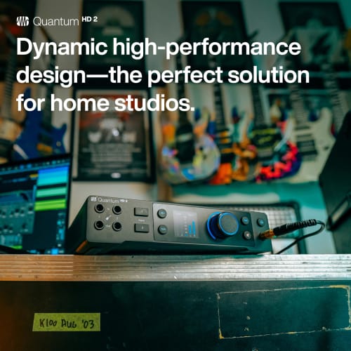 PreSonus Quantum HD 2 20 x 24, 32-bit/192 kHz USB-C Audio Interface with Studio One Pro Software