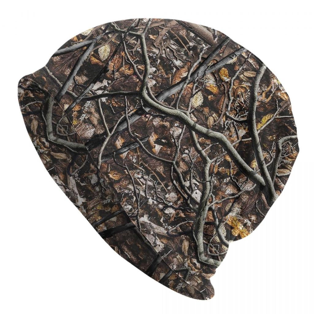 Camouflage Hunting Skullies Beanies Hats Real Tree Camo Unisex Women Street Caps Warm Dualuse Bonnet Hats