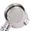 51mm Coffee Bottomless Portafilter, Comfortable Grip, 51mm Two-Lug Portafilter, Safely Removable, 304 Stainless Steel, EC0310 (A2 Beechwood)