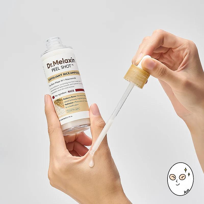 Dr.Melaxin Peel Shot Exfoliant Rice Ampoule 80ml