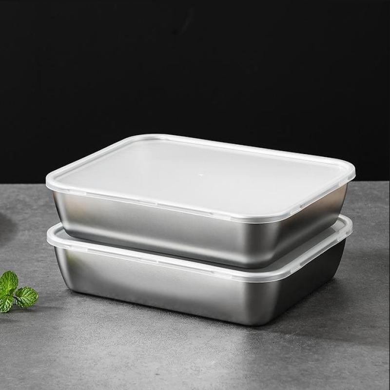 Nerezový talíř na sushi obdélníkový podnos na sushi talíř na sashimi multifunkční přípravný talíř na hrnce talíř na salát