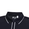FILA Heritage Elite Classic Simple Fashion Casual Comfortable Versatile Knitted Long Sleeve Polo Shirt Men tops Legendary-Blue F11M618206FNV