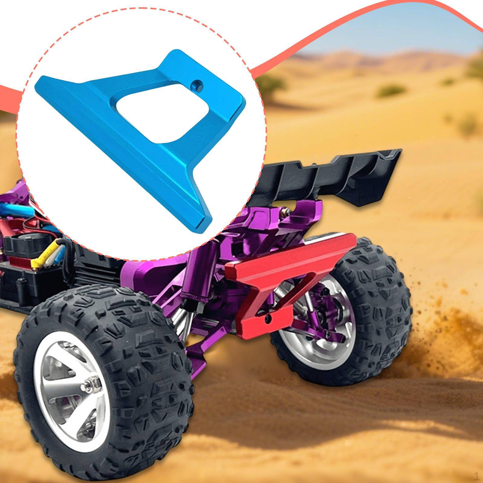 

1/14 RC Car Rear Accessories Direct Replaces Aluminum Parts for 14210 14209 синій