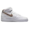 Nye Nike Air Force 1 '07 Mid Hvit Slangeskinn Swoosh Dame DD9625-101