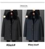 Men's Winter Plus Velvet Thick Warm Cotton Coat - Large, Loose-Fit, Medium-Length for Middle-Aged & Elderly