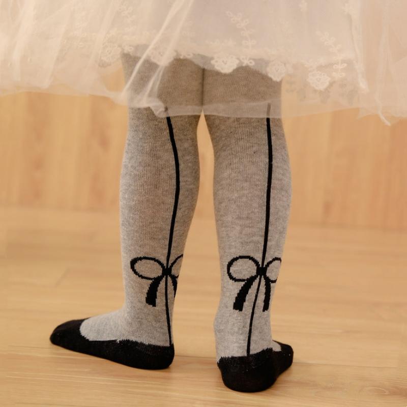 Baby Tights Spring Autumn Pantyhose for Kids Bow Girl Stockings Ballet Toddler Leggings Infant Panty PP Pants