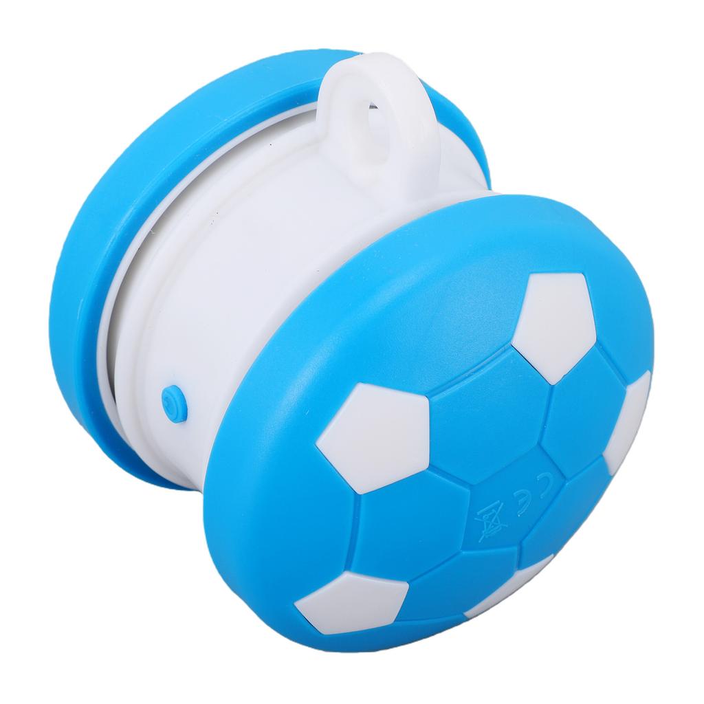 Interactive Rolling Dogs Toy with Rope Random   Moving Dog Toy Soccer   Pattern Blue for Small Large Dogs
