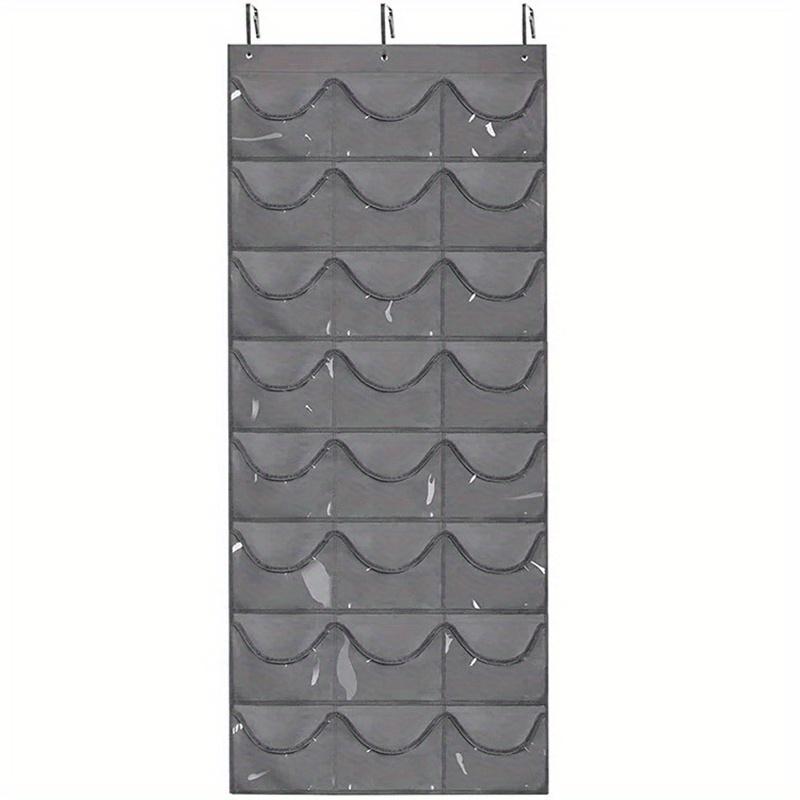 1 шт стойка для бейсбольных кепок 24 кармана органайзер для кепок держатель для кепок вешалка для шкафа с большими прозрачными карманами и 3 крючками хранение шляп 1pc серый 933₽