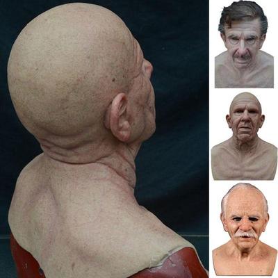 Costume Party Mardi Gras Eye Mask Old Man Mask Masquerade Mask Cosplay Props Halloween Decoration