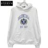 Balenciaga [UNISEX] 674986 22 Stainless Steel White College Hoodie Parka Tops L whiteUsed