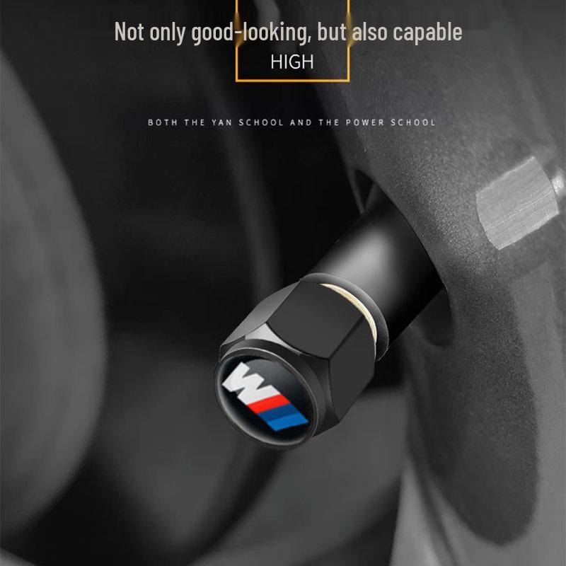 Anti-Theft Metal Valve Covers for Car Tires