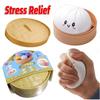 Colorful Dumpling Squishes Stress Balls Fidget Sensory Toys Simulation Food Squishies Bun With Steamer Squeeze Dough Ball Gifts