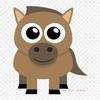 Esel Clip Art Stryk på Varmeoverføringstrykk Vinylmerker Klistremerke for Klær DIY Applikasjoner Vaskbare Merker