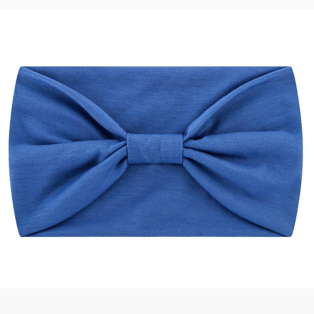 Women's Wide Elastic Sports Headband, Solid Color Yoga Sweatband for Running Workout