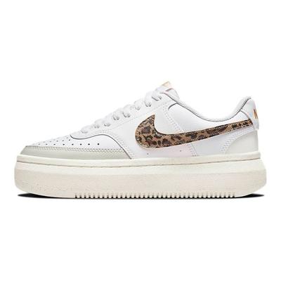 Court Vision Alta Leopard Scarpe da Ginnastica da Donna Bianco Osso Chiaro Vela DO2791-100