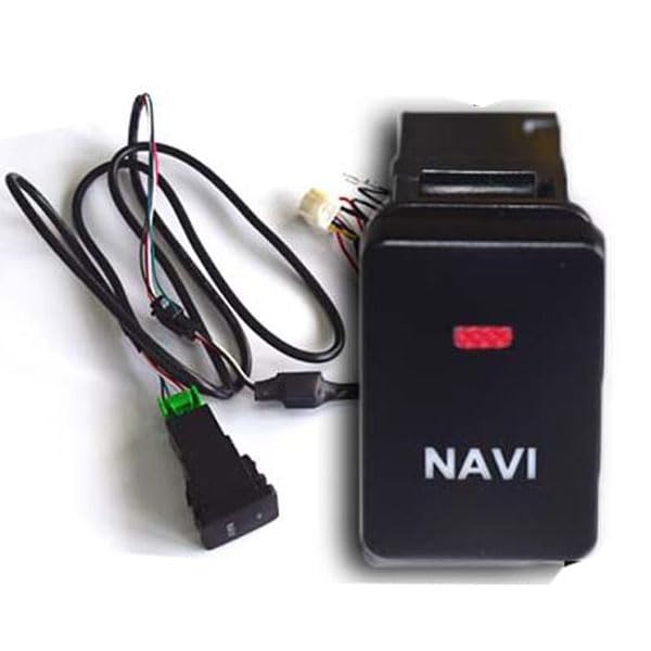 

Опция дилера Toyota Prius TV TV навигация управление возможно во время 9 пользовательских деталей TR-056 [Для навигации] отменитель, встроенный переключатель, комплект, вождение, белый