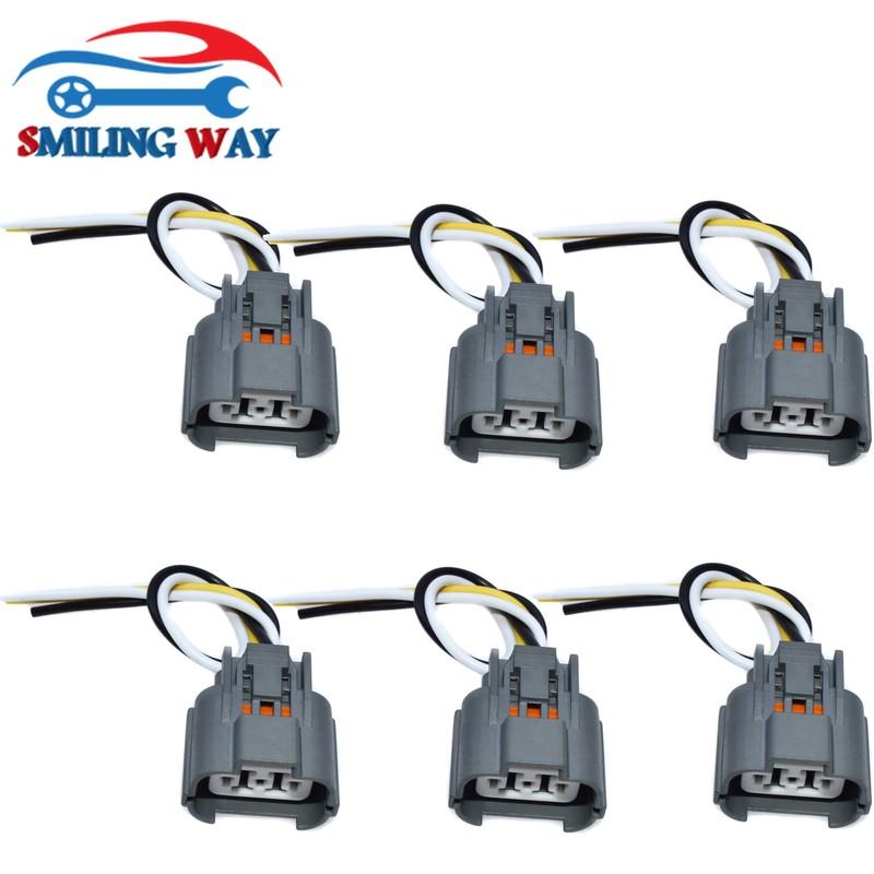 SMILING WAY# VSS Speed Sensor Wiring Cable Connector Plug Pigtail Harness For Honda Civic Accord Accord Prelude Acura Integra